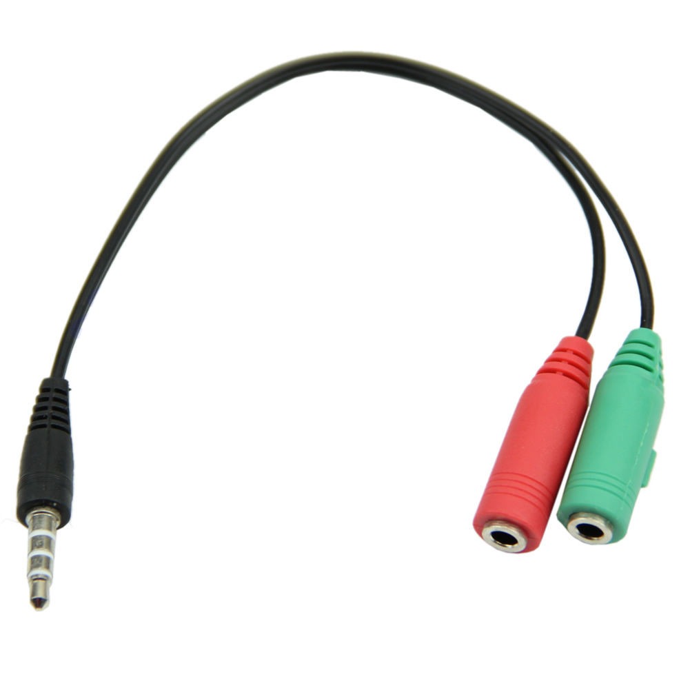 Adaptador de 2 Jack micro/altavoz a 1 jack H/M Hama