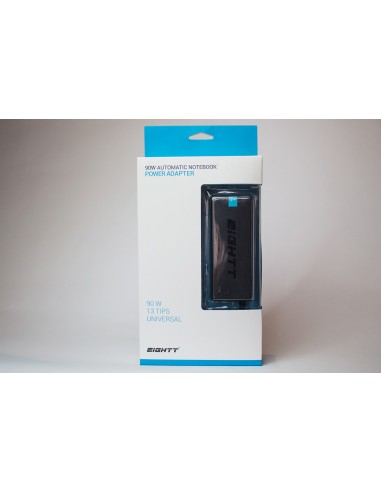 Cargador automtico de portatil 90W 13 conectores Eightt