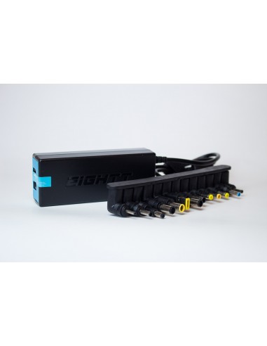 Cargador automtico de portatil 90W 13 conectores Eightt