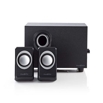 ALTAVOZ NEDIS SUBWOFER 2.1 33W USB NEGRO