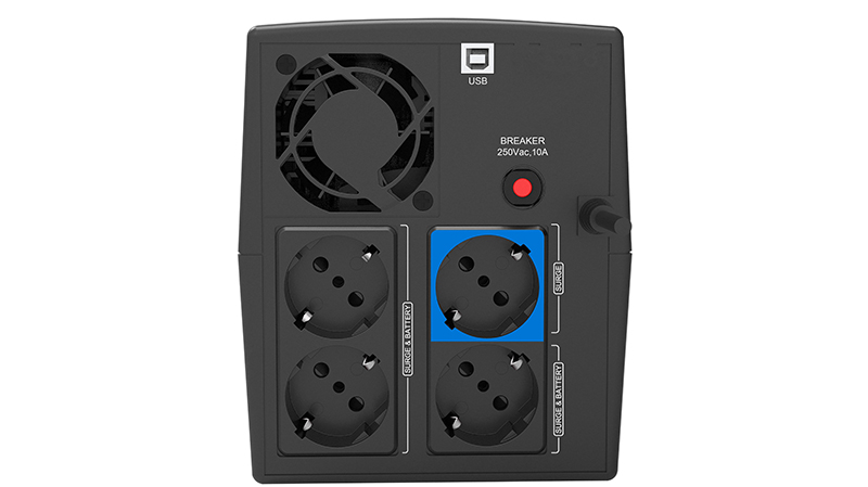 S.A.I. PHASAK SIRIUS 1260VA 720W INTERACTIVE