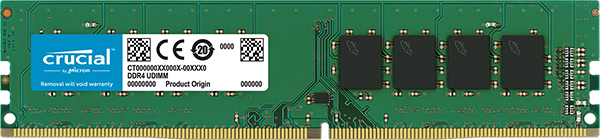 CRUCIAL 8GB DDR4 3200 MHZ.