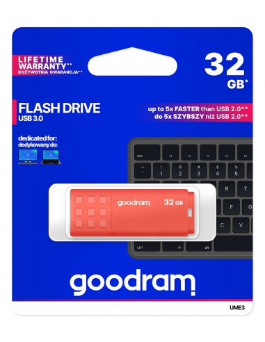 Pendrive 32GB UME3 ORANGE USB 3.0 GOODRAM