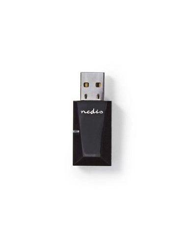 Nedis red Dongle | Wi-Fi | N300 | 2.4 GHz | USB2.0 | Velocidad total de wifi: 300 Mbps