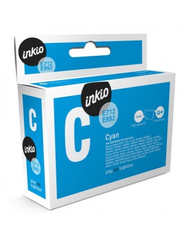 T0712 Cartucho de tinta Cian Epson Compatible Inkio