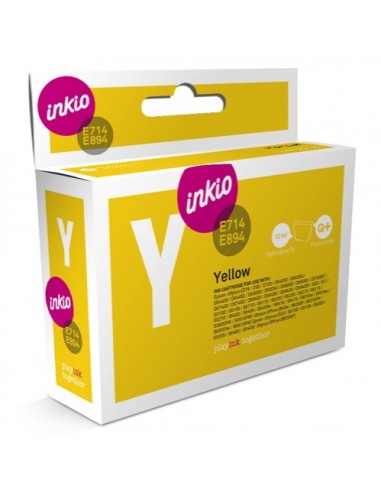 T0714 Cartucho de tinta Amarillo Epson Compatible Inkio