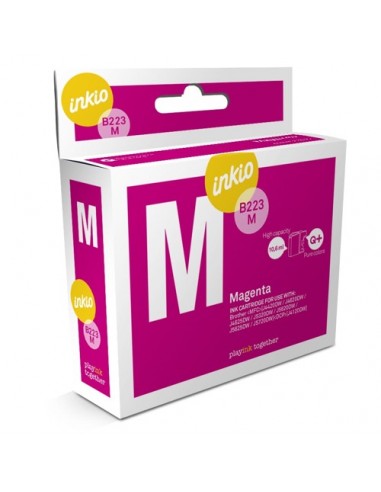 LC223M Cartucho de tinta magenta Brother (Compatible Inkio)