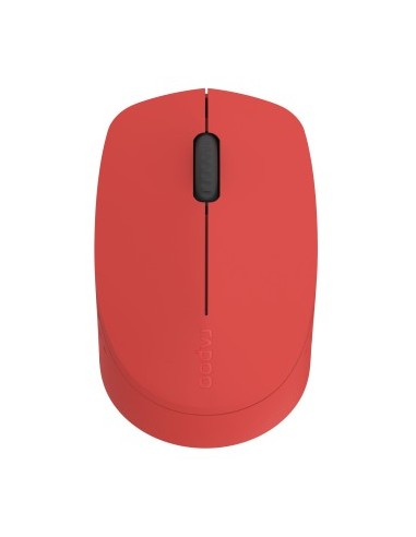 Rapoo M100 Ratn Multimodo (Bluetooth y 2.4 Ghz) 1000 DPI Rojo