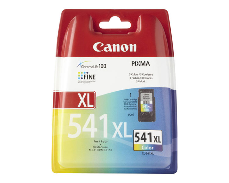 CL-541XL Cartucho de tinta tricolor Canon (15ml.)