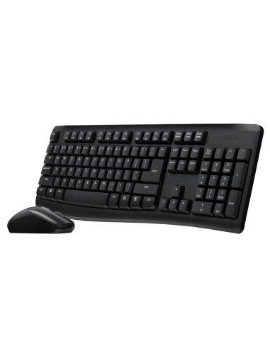 Rapoo X1800PRO Combo Inalmbrico 2.4 Ghz / USB 3.0/ 1000 DPI Negro