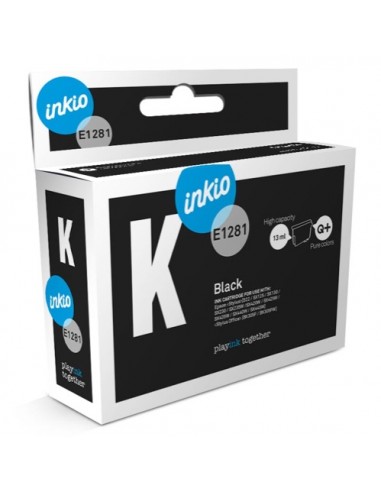 T1281 Cartucho de tinta negra Epson (Compatible inkio)