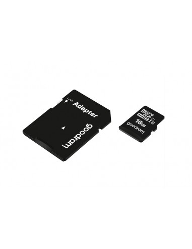 GOODRAM Micro SD 16GB CL 10 UHS I + adaptador