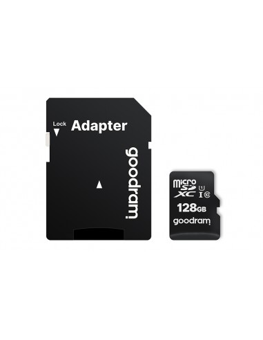 GOODRAM Micro SD 128GB CL 10 UHS I + adaptador