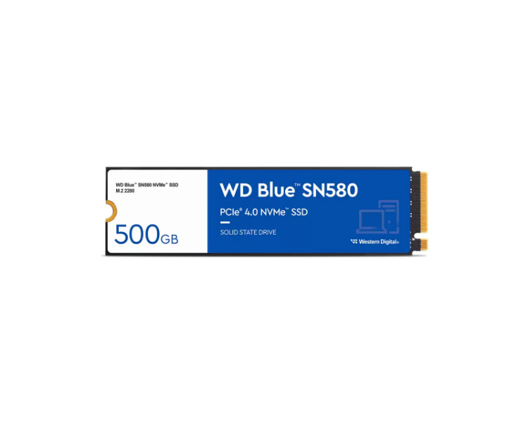 500 GB SSD SERIE M.2 2280 PCIe BLUE NVME SN580 WD