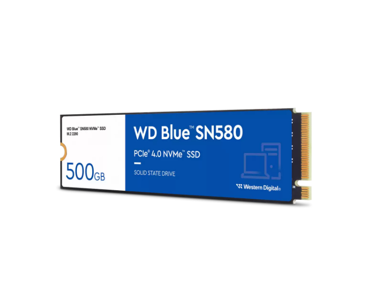 500 GB SSD SERIE M.2 2280 PCIe BLUE NVME SN580 WD