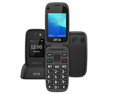 SPC TELEFONO MOVIL HARMONY 4G SENIOR BLACK