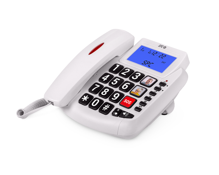 3296B Telfono Comfort Volume 2 Senior White SPC