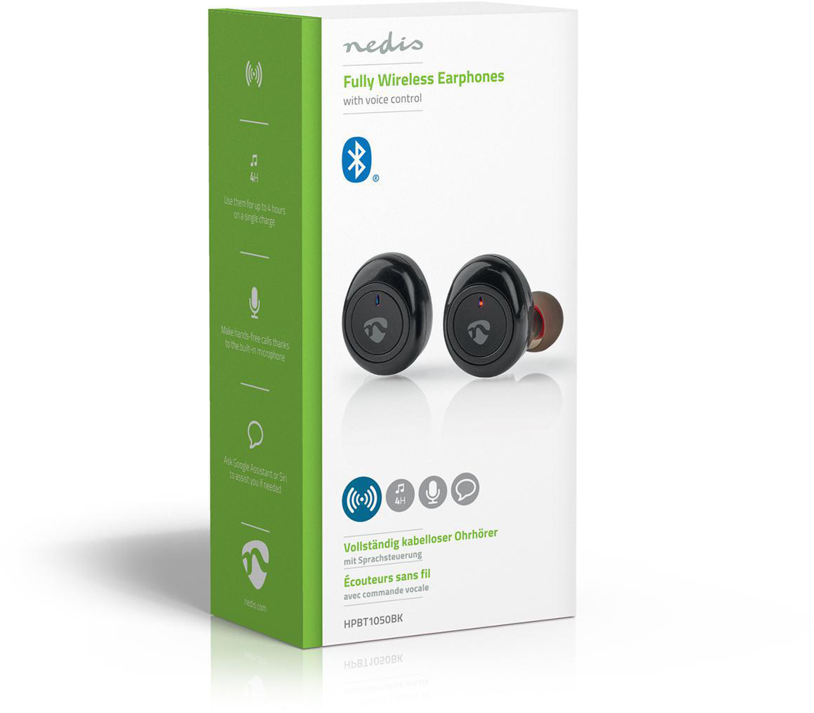 Auriculares inalmbricos Bluetooth Nedis