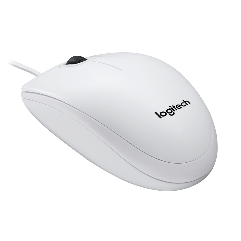 B100 Ratn ptico blanco Logitech