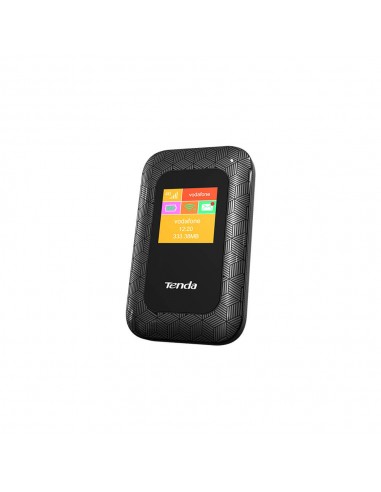Tenda Router WiFi Mvil 4G LTE Pocket 4G185 V2 :Descarga hasta 150Mbps/Comparte con 10 dispositivos simultneos/Pantalla a color