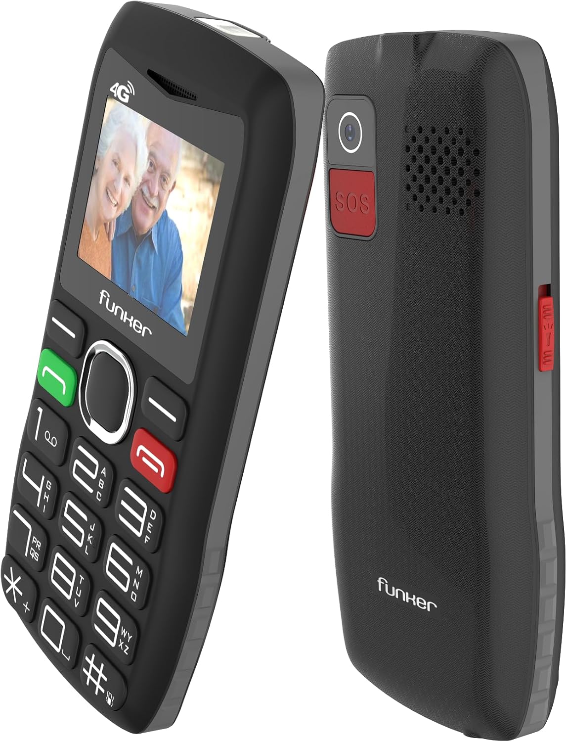 TM FUNKER C140 CLASSIC 4G NEGRO