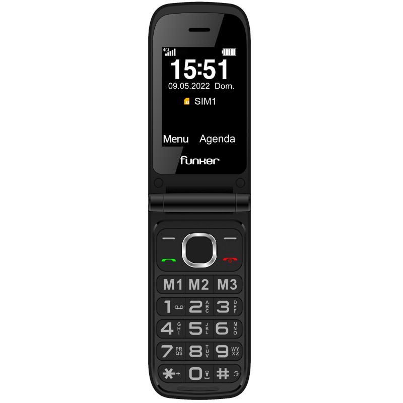 TM FUNKER C200 COMFORT 4G NEGRO LIBRE