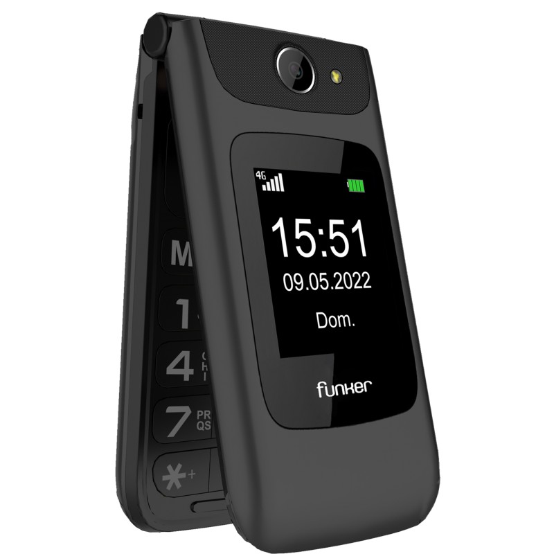 TM FUNKER C200 COMFORT 4G NEGRO LIBRE