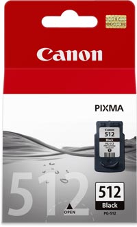 PG-512 Cartucho de tinta Negra Canon (15ml)