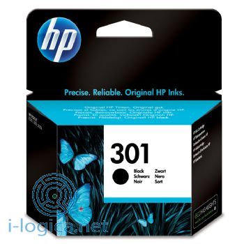 301 Cartucho de tinta negro HP (190 pag.)