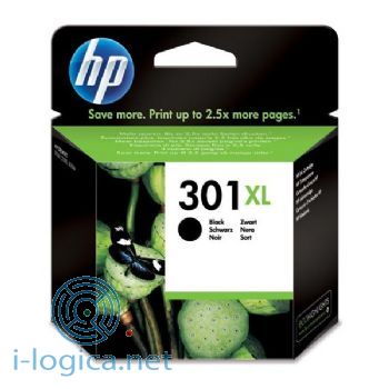 301XL Cartucho de tinta negra HP (480 pag)