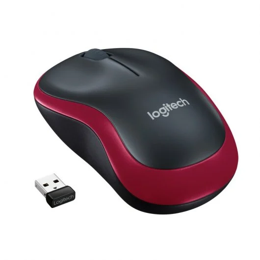 Ratn Logitech M185 Wireless Rojo 