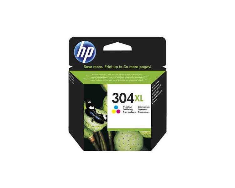 304XL Cartucho de tinta Negra HP (300pgs.)