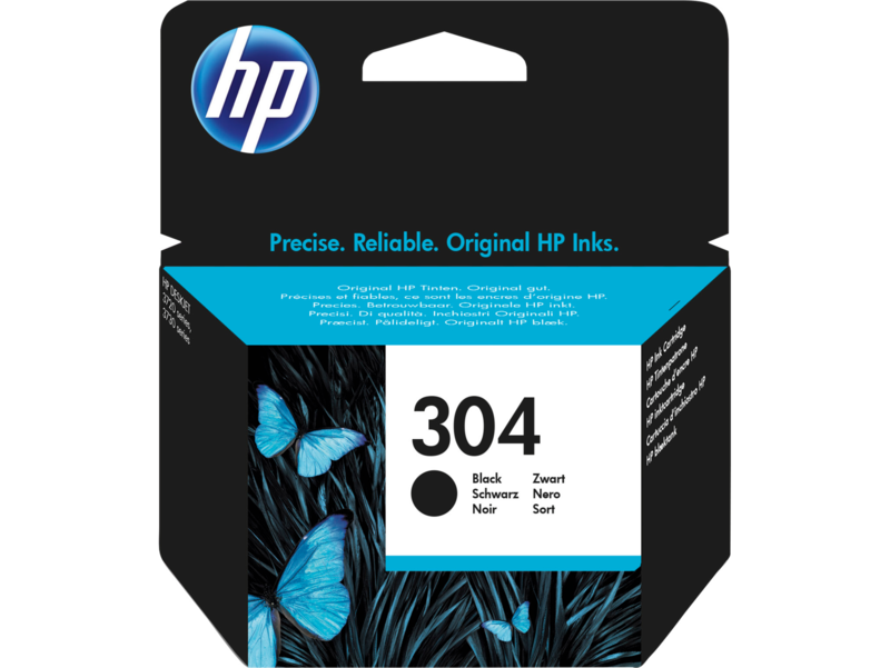 304 Cartucho de tinta Negra HP (300pgs.)